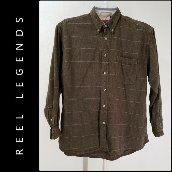 Reel Legend Men Button Front Career Formal Shirt - Picture 5 of 7